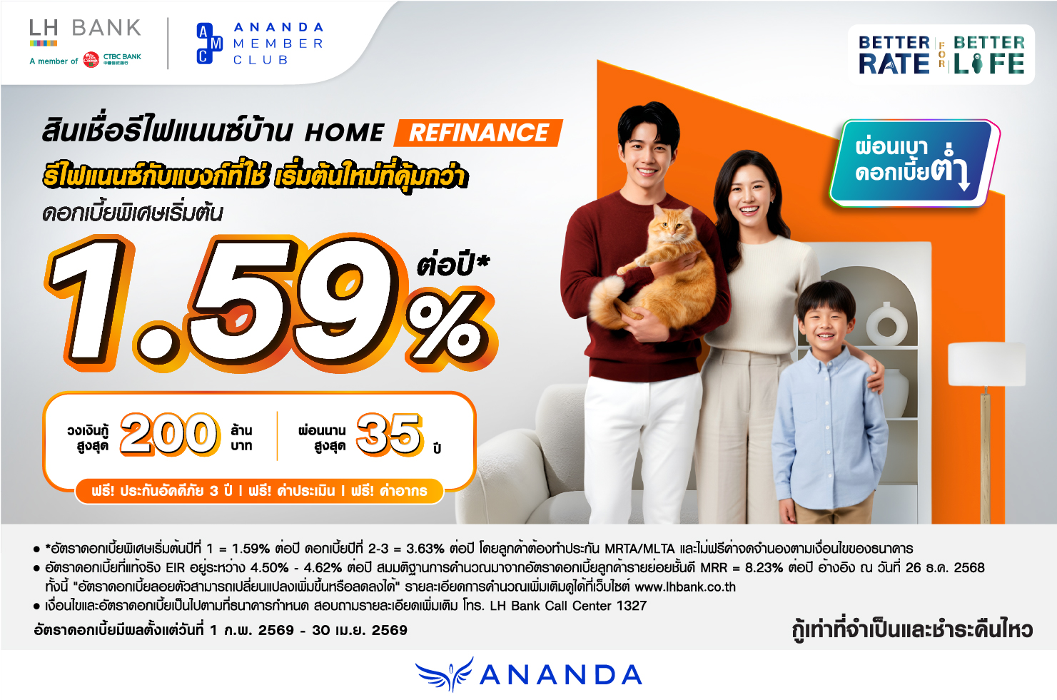 Home Refinance Loan from LH Bank