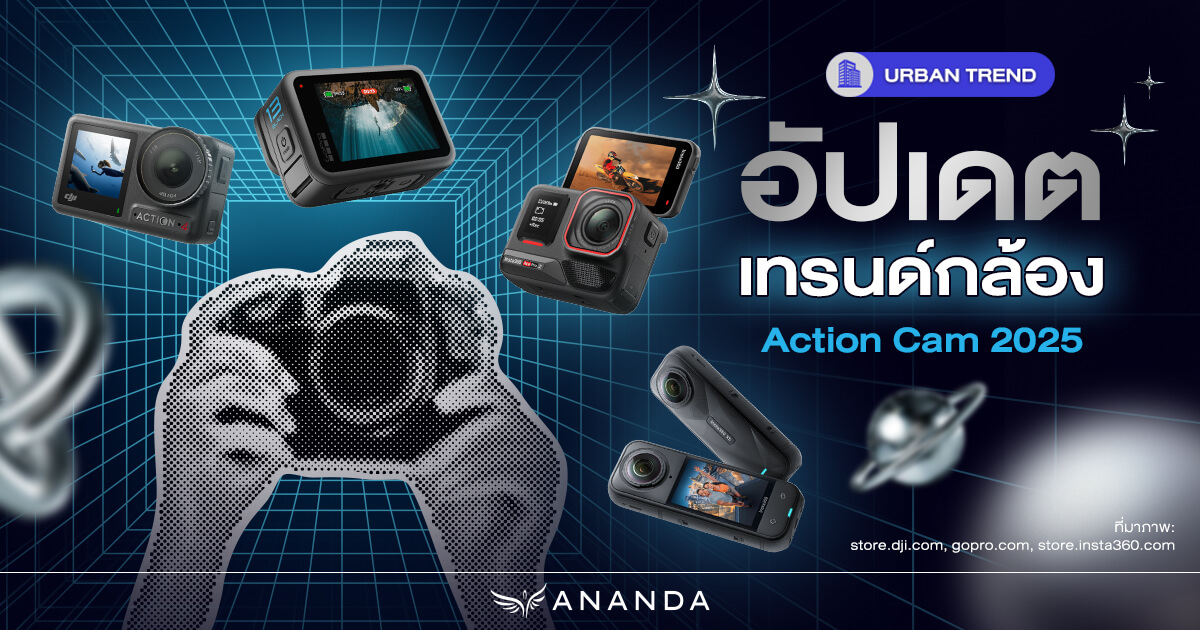 อัปเดตเทรนด์กล้อง Action Cam 2025