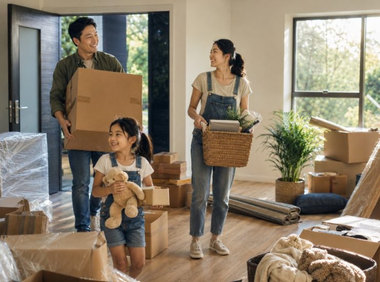 การขึ้นบ้านใหม่คือการทำบุญสำหรับการย้ายบ้านหรือที่อยู่ใหม่