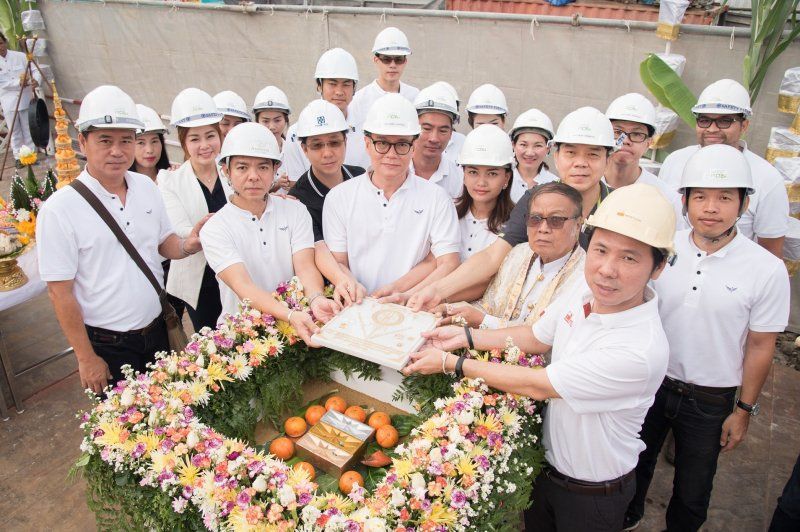 อนันดาฯ วางศิลาฤกษ์โครงการ ไอดีโอ โมบิ รางน้ำ พร้อมเดินหน้างานก่อสร้าง