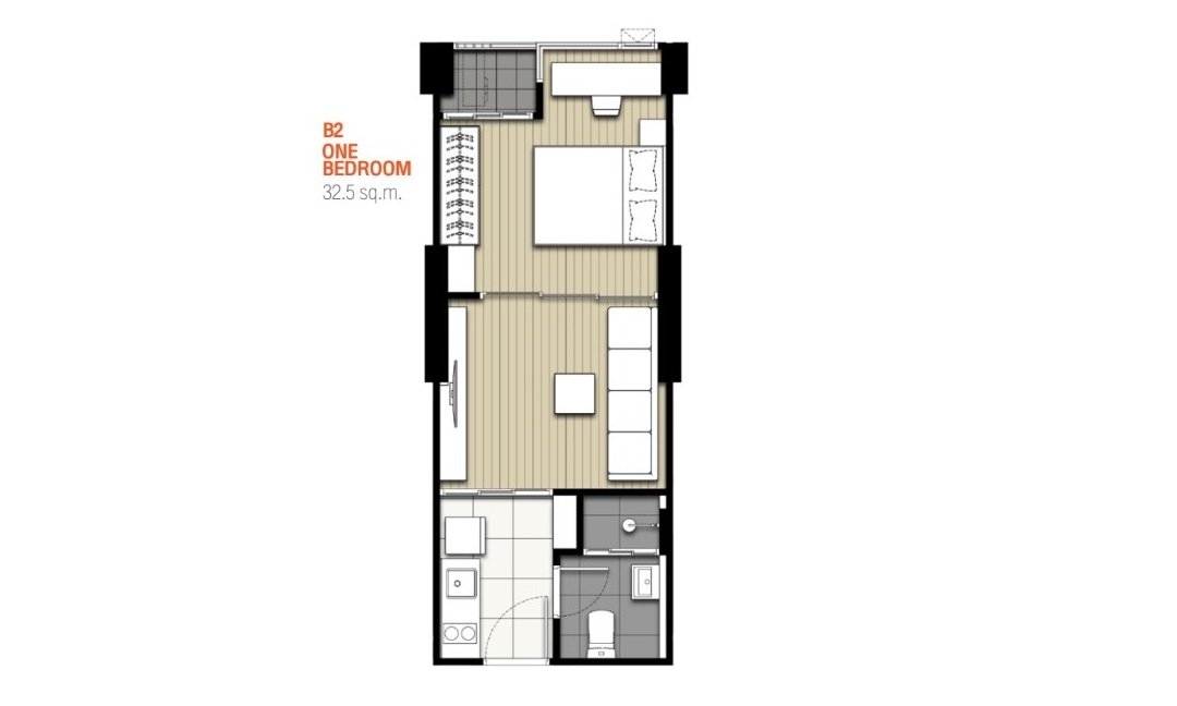 B2 One Bedroom