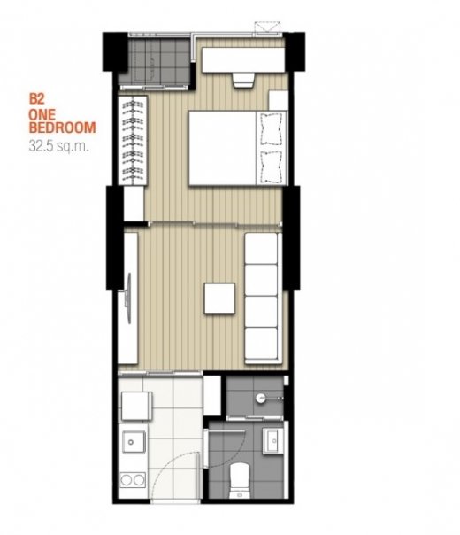 B2 One Bedroom